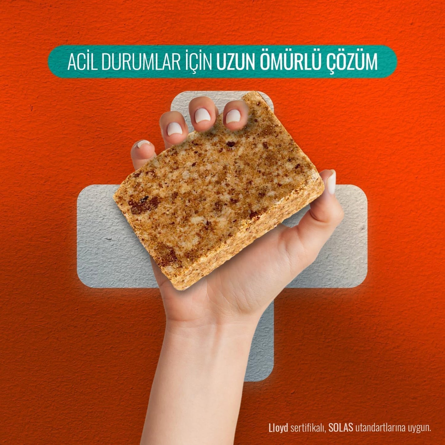 Acil Durum ve Deprem Gıdası, Afet Beslenme Paketi , Hayat Kurtaran Beslenme,5 Yıl Raf Ömrü İle (5 Paket x 500 gr.)