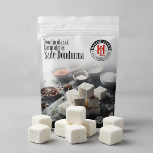 %100 Doğal & Katkısız Sade Dondurma