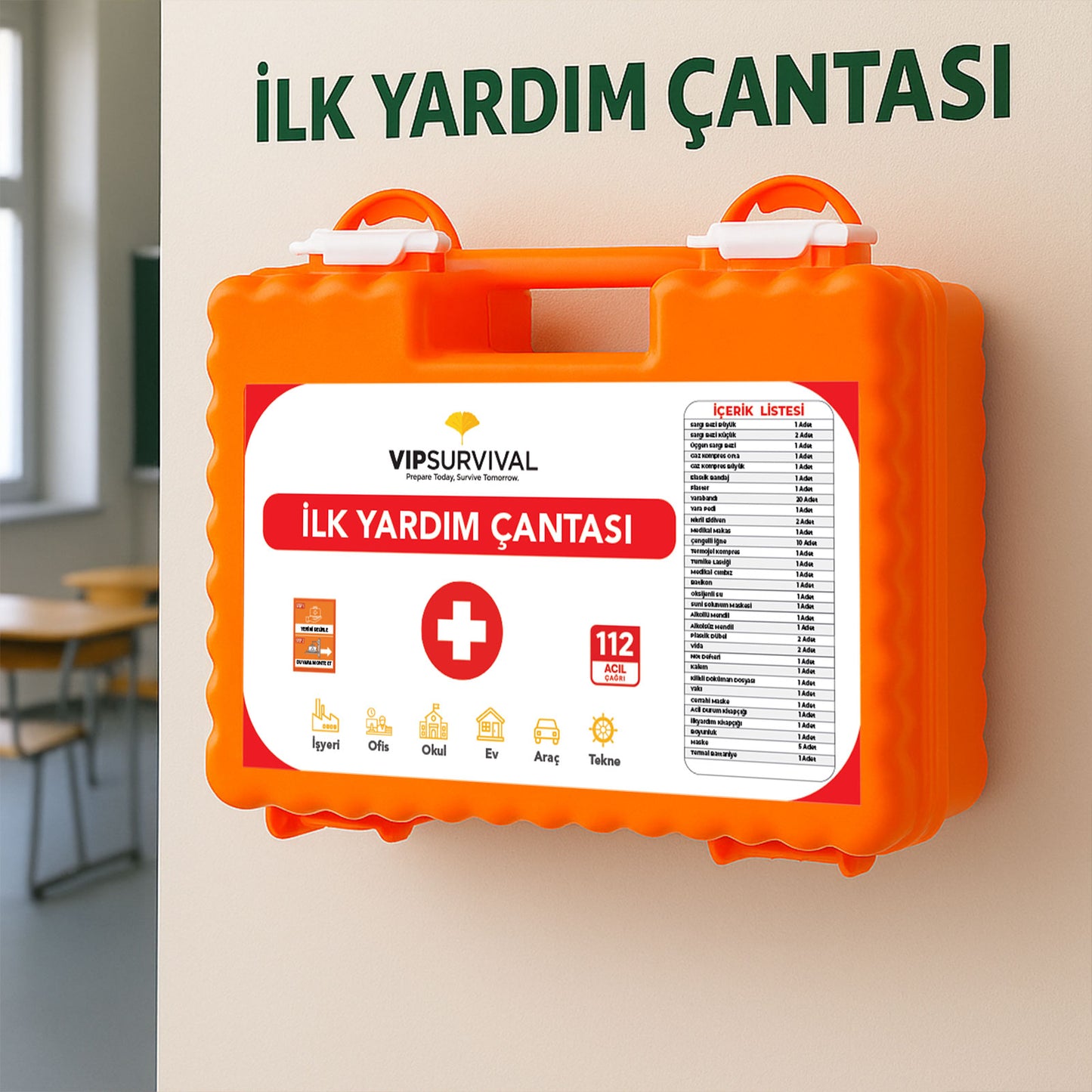 PREMIUM İLK YARDIM ÇANTASI