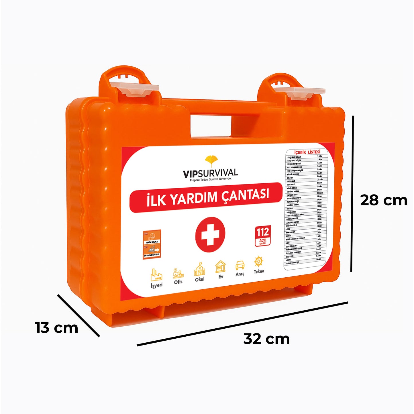 PREMIUM İLK YARDIM ÇANTASI