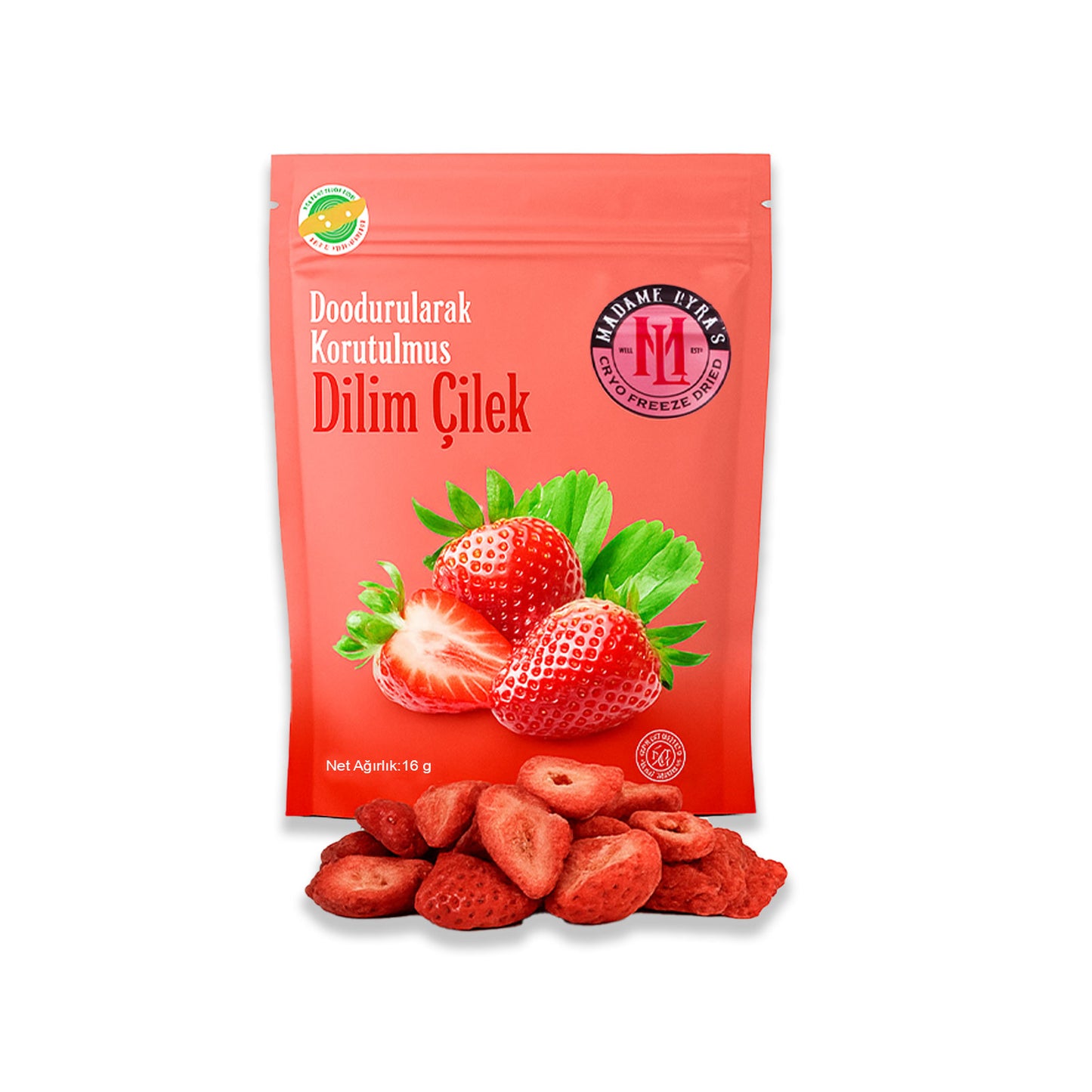 %100 Doğal & Katkısız Gıda Paketi ( Fıstıklı Dondurma -İncir-Çilek)