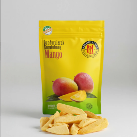 DİLİMLİ MANGO-Doğal, Katkısız (Freeze-Dried)