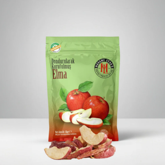 DİLİMLİ ELMA-Doğal, Katkısız (Freeze-Dried)